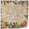 Maiplren Isaiah 9 6 Wall Art Bible Verse Poster Christian Scripture Wall Decoration Painting Canvas Set Print Artwork Giclee Fine Art (20x30inch(50x75cm),Unframed) view 1