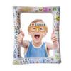 1pc Science Theme Inflatable Photo Booth Selfie Frame Giant Mad Science Party Blow Up Picture Frame for Boys Girls Birthdays Baby Showers Astronomy Biology Chemistry Physics Party Decor view 4