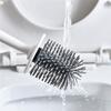 DLUXCA Toilet Brush Toilet Brush Soft TRP Brush Wall Mounted Long Handle Toilet Brush for Bathroom Toilet Brush Holder Bathroom Toilet Brush Holder D (Color : D, Size : One Size) view 3