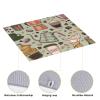 Absorbent Dish Drying Mat For Kitchen Counter Dish Drying Pads Reversible Drainer Mats-Coffee Makers Macaroons Chocolate 16x18 In view 3