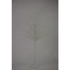 Hi-Line Gift Ltd. 59" Pre-Lit Micro Dot White Artificial Tree, LED Warm White Lights view 1