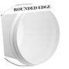 2pcs Plastic Sealed Buckets with Lid 5l White Round Portable view 2