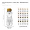 CLEARVIEW CONTAINERS - 12 Ounce Clear Plastic Squeezable Honey Bears with Sealable Flip Top Lids - BPA Free, Hand Wash Only (Gold, 24 Pack) view 2
