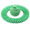 HSTECH 100 Pcs Green Mini Natural Wooden Clothespins and 82 Ft Jute Twine, Baby Clothes Pins, 1.38in Craft Photo Clips for Home School Arts Crafts Decor, DIY Decoration's, Arts and Crafts, Weddings view 1