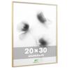 FrameWorks 20x30 Brushed Aluminum Poster Frames  Modern Brushed Metal Design w/Shatterproof Plexiglass, Perfect for Posters, Artwork, Paintings, Wall Displays  Home or Office Decor, Gold - 3 Pack view 2