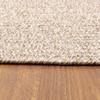 Super Area Rugs Rustic Farmhouse Living Indoor/Outdoor Reversible Braided Rug - Made in USA - Beige Mix 3' X 5' Oval view 4