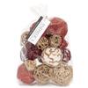 ANDALUCA Decorative Balls Bag Bowl Filler Home Decor (Red Gold) view 1