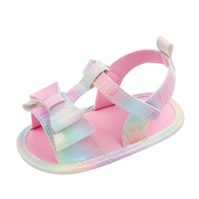 CsgrFagr Infant Girls Single Shoes Bow Tie First Walkers Shoes Toddler Sandals Princess Shoes Toddler Boy Fuzzy Socks (Pink, 5.5 Toddler)