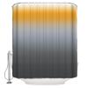 Ombre Shower Curtain for Bathroom 66" x 72" Mustard Yellow and Grey Gradient Shower Curtain with Hooks Polyester Waterproof Home Bathtub Decor view 2