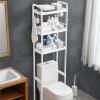 HASMI Bathroom Storage Over The Toilet, Toilet Shelf Organizer Cabinet, Fit Most Toilets, Space-Saving, Easy Assembly view 1