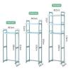 HASMI Bathroom Storage Over The Toilet, Toilet Shelf Organizer Cabinet, Fit Most Toilets, Space-Saving, Easy Assembly view 2