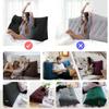 Queen Triangular Reading Wedge Pillow, Recliner Headboard Back Cushion Headboard Pillow Wedge Reading Pillow Gap Filler Triangular Cushion Waist Positioning Upholstery ( Color : Pink , Size : 31.5inch view 3