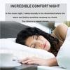 2-PC Ultra Soft Solid Multi Ruffle Pillow sham 500 Thread Count 100% Cotton Fabric (Royal Blue Solid, Square 20'' x 20'') view 3