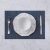 Beatriz Ball VIDA Rectangular Woven Placemats Set of 4 (Navy) view 4