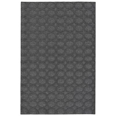 Garland Rug Garden Trellis 4 ft. x 6 ft. Indoor/Outdoor Area Rug Outdoor Waterproof Rug for Patio, Camping Rugs, RV, Porch, Deck, Camper, Balcony, Backyard for High-Traffic Areas, Heather Gray