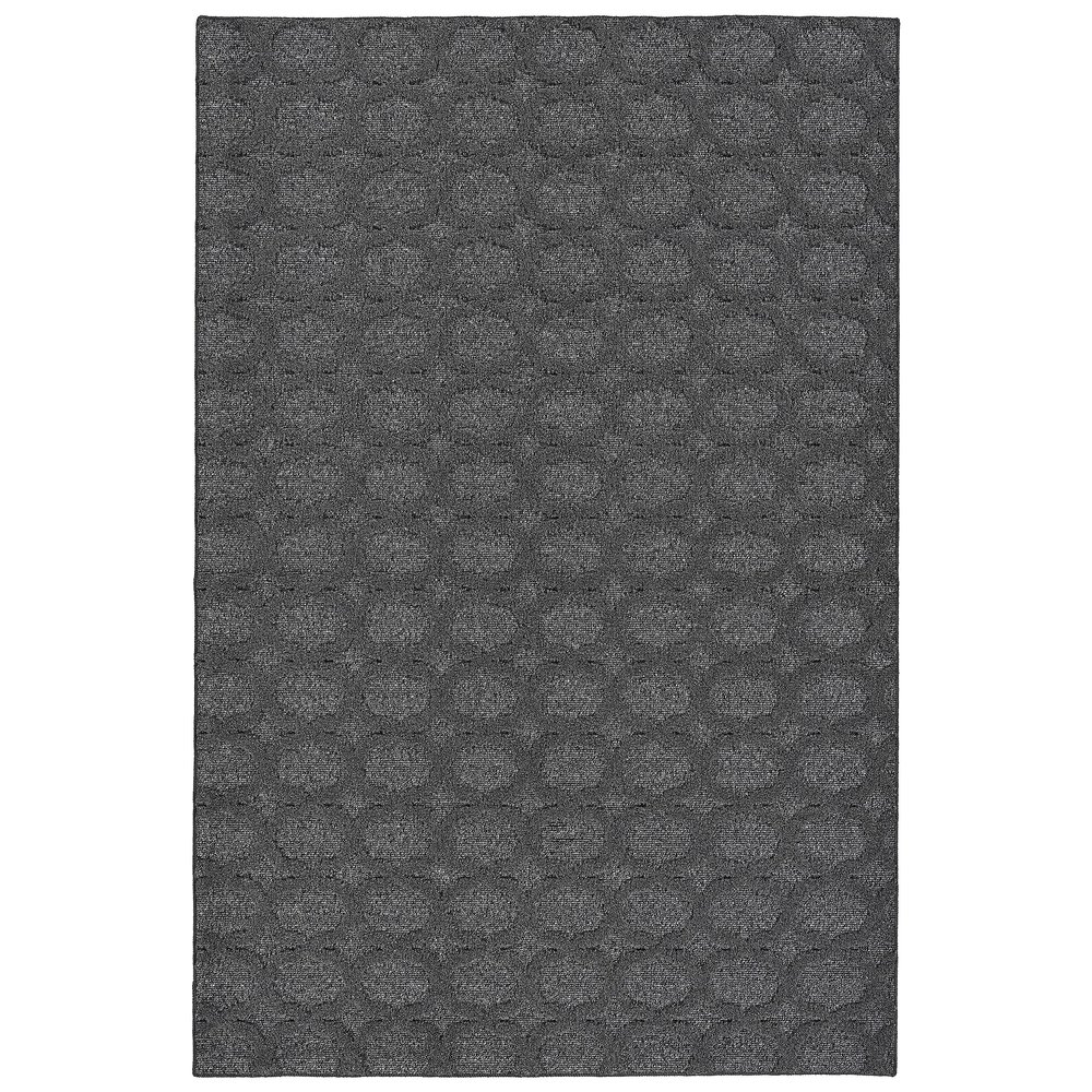 Garland Rug Garden Trellis 4 ft. x 6 ft. Indoor/Outdoor Area Rug Outdoor Waterproof Rug for Patio, Camping Rugs, RV, Porch, Deck, Camper, Balcony, Backyard for High-Traffic Areas, Heather Gray