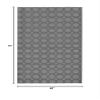 Garland Rug Garden Trellis 4 ft. x 6 ft. Indoor/Outdoor Area Rug Outdoor Waterproof Rug for Patio, Camping Rugs, RV, Porch, Deck, Camper, Balcony, Backyard for High-Traffic Areas, Heather Gray view 3