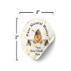 40 Honey jar Labels, Stickers, Tags, Bees raw Natural view 3