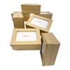 Expo International Value Pack of 12 Rectangular Photo Box-Small Tulle, Natural view 1