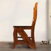 REMYS Step Stools for Seniors Wooden Adult Home Multifunction Solid Wood Ladder Chairs Folding Dual Use Nordic Creative Living Room Step Stools view 2