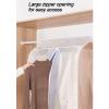 AoForce Clear Garment Rack Cover for Hanging Clothes, Breathable and Moisture-Proof, Dust-Proof and Wrinkle-Proof, Thickened Capacity, Suitable for Floor Hangers and Wardrobes(Size:90*B) view 3
