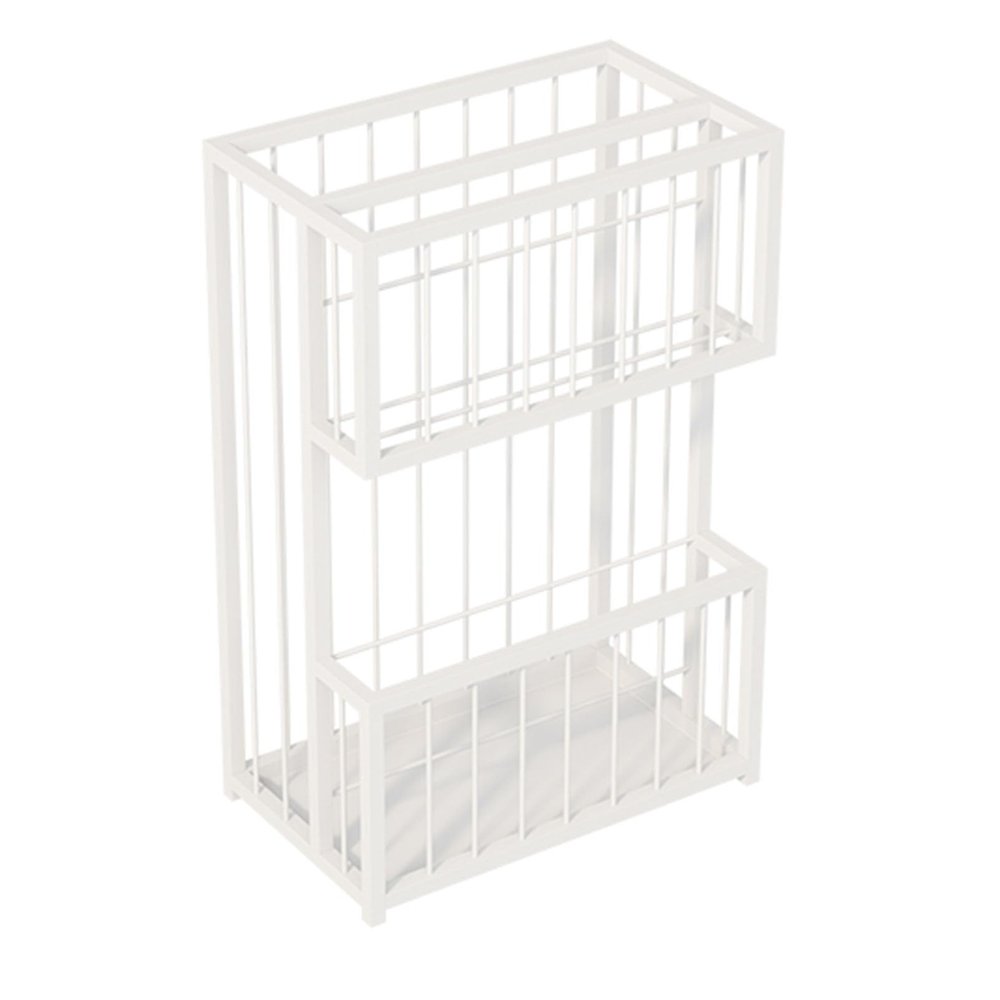 Fadiadem Metal Umbrella Holder Stand with Removable Drip Tray, Home/Commercial Creativity Walking Sticks Umbrella Racks, Umbrella Rack Organizer for Entryway Office Shopping Mall Hotel Industrial Use