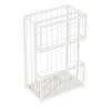 Fadiadem Metal Umbrella Holder Stand with Removable Drip Tray, Home/Commercial Creativity Walking Sticks Umbrella Racks, Umbrella Rack Organizer for Entryway Office Shopping Mall Hotel Industrial Use view 1