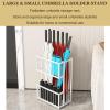 Fadiadem Metal Umbrella Holder Stand with Removable Drip Tray, Home/Commercial Creativity Walking Sticks Umbrella Racks, Umbrella Rack Organizer for Entryway Office Shopping Mall Hotel Industrial Use view 3
