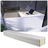 Bathtub Tray Bathtub Tray Bathtub Cover Shutter Bath Lid, Thickness 0.6cm Waterproof PVC Foldable Bathtub Insulation Cover, Dustproof Insulation Board for Home Spa Bath Tray Multifunctional (Color : view 1