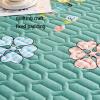 FCLDESHOP Snug Fit Mattress Protector,Kids Thickened Quilted Waterproof Bed Sheets Boys Girls Bedroom Cartoon Print Deep Pocket Mattress Topper,Cloud,200 * 220cm (79 X 87inch) view 3