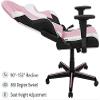 Computer Office Chair Swivel Task Chair Racing Style Gaming Chair,Executive Office Chair,Reclining Ergonomic Leather Chair with Headrest and Lumbar Support,Height Adjustable Swivel PC Computer Chair view 3