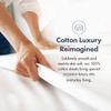 AHJ Beddings Luxurious 3 Piece Pinch Pleated Comforter Set (1 Comforter 500GSM Microfiber Filled + 2 Pillow Shams) 1000 Thread Count 100% Egyptian Cotton - Alaskan King Size, Navy Blue view 4