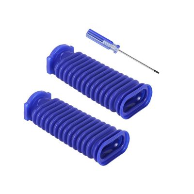 YAXRO Blue Hose Compatible with Dyson V6 V7 V8 V10 V11 Soft Velvet Roller Suction Hose Replacement Part Home Cleaning Vacuum Cleaner Accessories (Color : 3pcs)