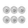 YAXRO Mop Pad Spare Parts Compatible with Dreame Bot W10 & W10 Pro Self-Cleaning Robot Vacuum and Mop Accessories Vacuum Cleaner Mop Cloth (Color : 6pcs) view 1