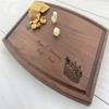Personalized Cutting Board, Engraved Cutting Board, Fruit/Flowers Anniversary, Wedding Gift, Fourth Wedding Anniversary Gift, Four Years 143 (Cherry, 11" x 6") view 1