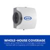 AprilAire 500M 12-gal. Whole-House Small Bypass Evaporative Humidifier with Manual Control for up to 3,600 sq. ft. + AprilAire Model 5843 Humidifier Installation Kit view 3