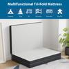 3 inch Folding Mattress Tri Fold Memory Foam Mattress Topper Portable Foldable Mattress Topper with Washable Cover Non-Slip Bottom for Camping, Guest, Floor RV, CertiPUR-US Certified,Twin XL view 4