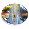 Bratislava Slovakia Magnet Fridge Refrigerator Freezer Magnet Sticker Souvenir Decorations Oval Crystal Magnet Kitchen Whiteboard view 1