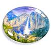 California USA Magnet Fridge Refrigerator Freezer Magnet Sticker Souvenir Decorations Oval Crystal Magnet Kitchen Whiteboard view 1