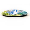 California USA Magnet Fridge Refrigerator Freezer Magnet Sticker Souvenir Decorations Oval Crystal Magnet Kitchen Whiteboard view 2