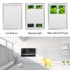 BERISSA Top Down Bottom Up Blackout Cellular Shade Cordless Honeycomb Blinds Fabric Window Shades Thermal Insulation Cellular Blinds Easy Install,White,41" W x 36" H view 2