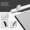 BERISSA Top Down Bottom Up Blackout Cellular Shade Cordless Honeycomb Blinds Fabric Window Shades Thermal Insulation Cellular Blinds Easy Install,White,41" W x 36" H view 3