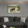Collie Dog Lamb Print by Walter Hunt Poster Canvas Print Painting Picture Wall Art Bedroom Living Room Decor (unframe,24x36 inch) view 3