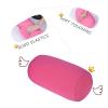 Obetuens Pillow Back Cushion Micro Mini Microbead Back Cushion Roll Throw Pillow Travel Home Sleep Neck Support Comfortable(Pink) view 3