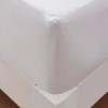 FCLDESHOP Soft Fitted Sheet,Solid Color Brushed Polyester Waterproof Bed Sheet, Bedroom Hotel Extra Deep Pocket Mattress Protector,Blue,180x200x30cm view 3