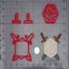 D20 Dice with Swords 266-I245 Cookie Cutter Set view 2
