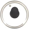 BAZAC Glass Replacement Lid Stainless Steel Rim Handle for Pots Pans Skillet Saucepan Potpourri Pot Stainless Steel Cookware-36CM view 1