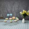 3 Tiered Cupcake Stand, Clear Acrylic Dessert Stand Serving Tray for Dessert Pastry Food Fruit Candy Treat, Round Detachable Dessert Display Stand for Party Baby Shower Wedding view 4