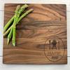 Personalized Cutting Board - BBQ Themed, Grill Master, Personalized BBQ Cutting Board, King of the Grill Gift, Fathers Day Gift - 075 (Maple, Arched 16" x 10.5") view 2