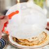 2pcs Fresh Cover Microwave Oven Splatter Cover Plate Cover Microwave Dish Covers for Food Plastic Microwave Covers for Food Splatter Plastic Food Covers Bowl Covers Kitchen Supply view 2